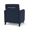 Lesro Siena Lounge Reception Guest Chair w/ Front Casters, 27 in W 29.5 in L 32.5 in H SN1101 - alternate 2